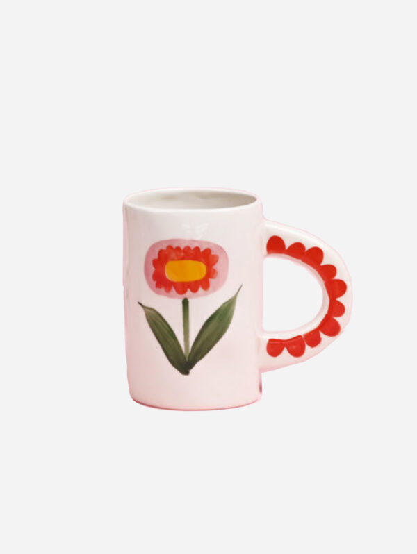 Hand-painted Ceramic Mug,  Sunflower