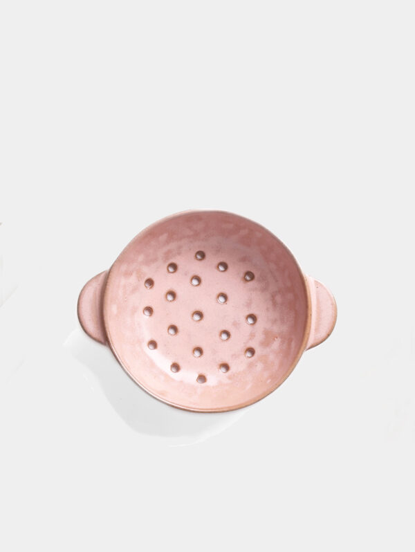 Stoneware Berry Bowl, Pink